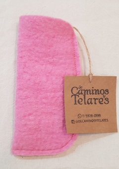 Estuche anteojos de fieltro artesanal - De Caminos y Telares