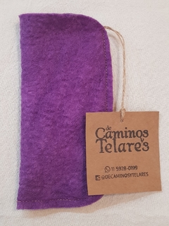 Estuche anteojos de fieltro artesanal en internet