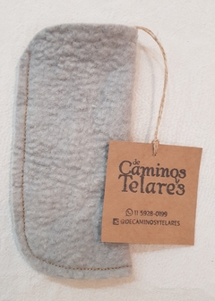 Estuche anteojos de fieltro artesanal