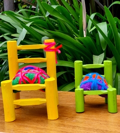 Imagen de Sillitas en miniatura Respaldo 9 cmts