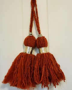 Borla de Lana de Oveja con detalles de Alpaca - tienda online