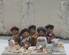Imagen de Pesebre de 8 piezas Salteño