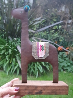 Llamas de Metal Pequeñas - De Caminos y Telares