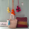 CANASTA MATERA CAMPESTRE DE PALMA - comprar online