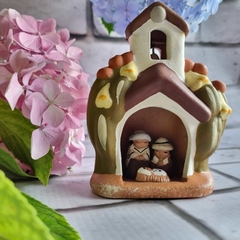 Pesebre Capilla con Cardon
