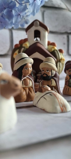 Pesebre de 8 piezas Salteño