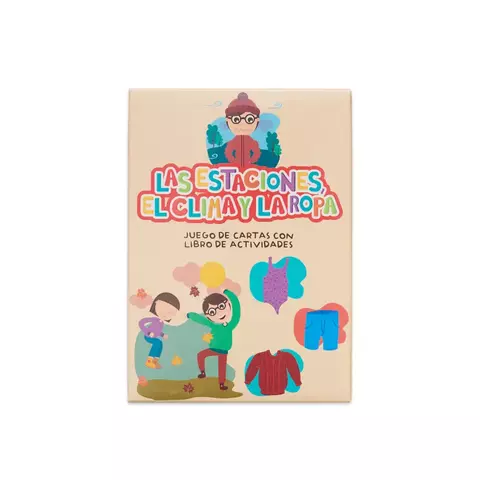 Cartas con libro de actividades: Las estaciones, el clima y la ropa - comprar online