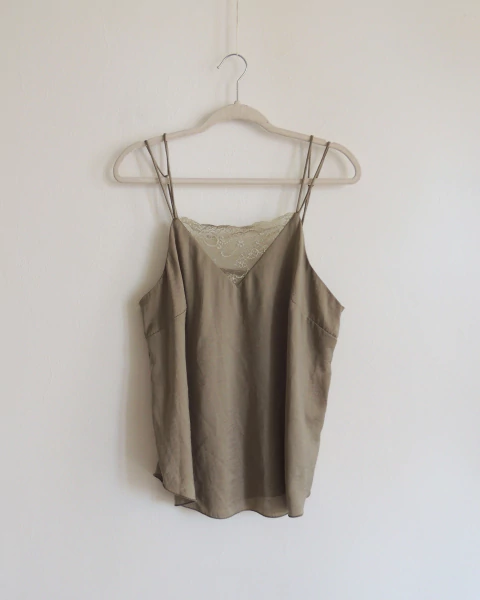 Blusa H&M verde - T. 42 - comprar online