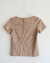 Remera Complot beige - T. S - SECOND® moda circular
