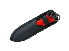Cuchillo Lanzar Cordon Rojo G003 Kunai X3 Funda Throwing en internet