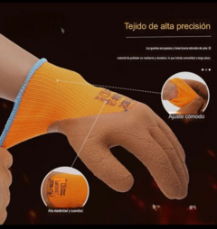 Guantes Trabajo Táctiles Nitrilo Dorso Ventilado Reforzados en internet