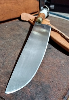 Cuchilla Artesanal En Disco De Arda Roseta De Ciervo 10297 - comprar online