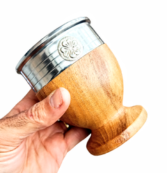 Mate Imperial De Algarrobo Virola De Acero Copa, No Se Cura. - comprar online