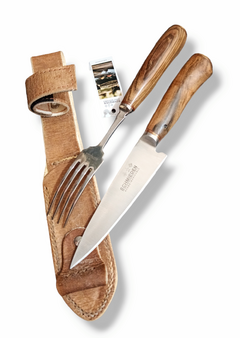 Fino Juego De Cuchillo Y Tenedor Schmieden Acero Inoxidable JUE 120 - comprar online