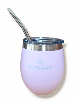 Mate/Taza Termico Acero Inoxidable +Tabpa+Bombilla Aconcagua - tienda online