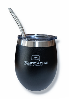 Mate/Taza Termico Acero Inoxidable +Tabpa+Bombilla Aconcagua