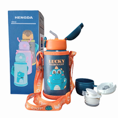 Termo Botella Infantil Con Doble Pico Termica
