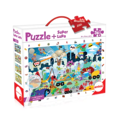 PUZZLE 36 PIEZAS - CON LUPA- SURTIDOS en internet