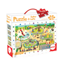 PUZZLE 36 PIEZAS - CON LUPA- SURTIDOS - IMAGINATE DIDACTICOS