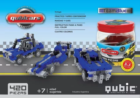 QUBIC 420 PIEZAS - TEAM BLUE