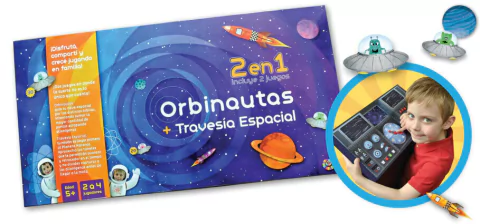 ORBINAUTAS 2 EN 1