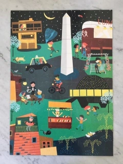 ROMPECABEZAS "BUENOS AIRES DIA Y NOCHE" 50 PIEZAS - comprar online