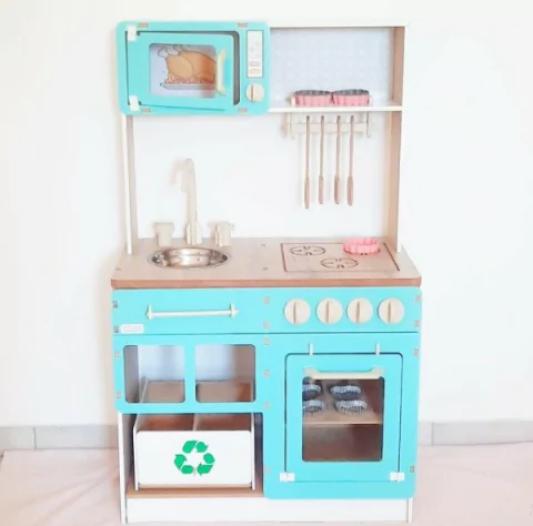 COCINA CON MICROONDAS