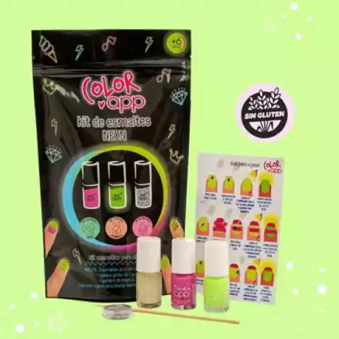 JUEGO DECO UÑAS LUMINISCENTE