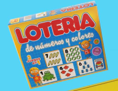 LOTERIA NUMEROS Y COLORES - comprar online