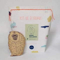 KIT DE BORDADO MONO AULLADOR