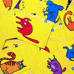 COMO PERROS Y GATOS - JUEGO MATEMÁTICO Y MEMO - tienda online