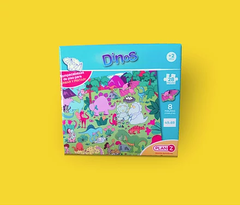 ROMPECABEZAS DE PISO DINOS - comprar online