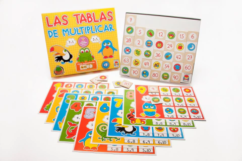 LAS TABLAS DE MULTIPLICAR