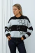 SWEATER RAYAS Y ESTRELLAS M25W002 en internet