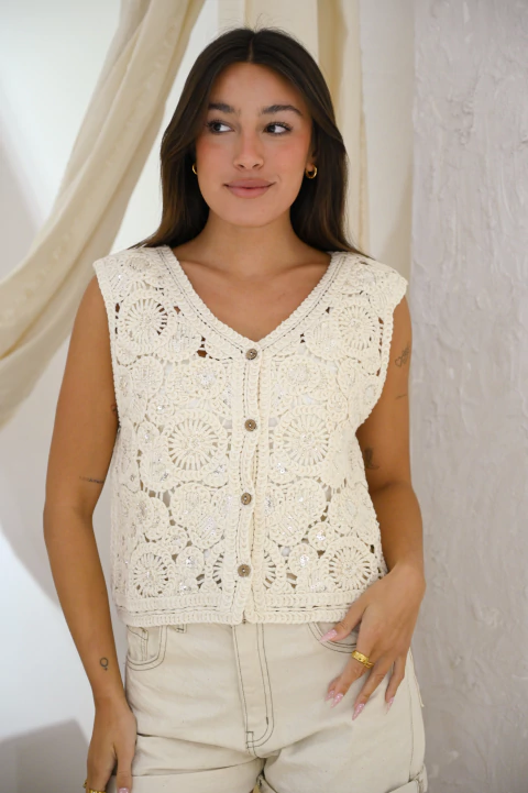 CHALECO CANUTILLO BUDAPEST M26S072 - comprar online