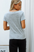 REMERA MELANGE CUELLO V TIGER 1R142 - zoom