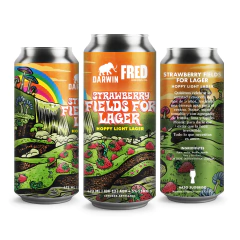 "Strawberry Fields" Hoppy Light Lager - Lata 473ml