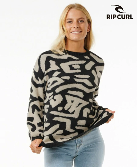 RC G SW CREW RLX JACQUARD SANTORINI (05026N2)