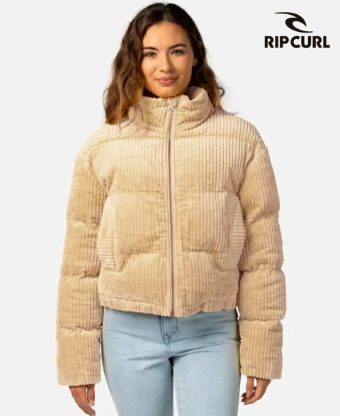 RC G JK PUFFER CROP CORD IMP (04000N4)