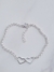 Pulsera Acero Blanco Corazones