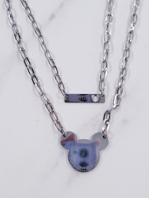 Conjunto Acero Quirúrgico Mickey