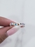 Anillo Plata 925 Sinfin con cubic colores