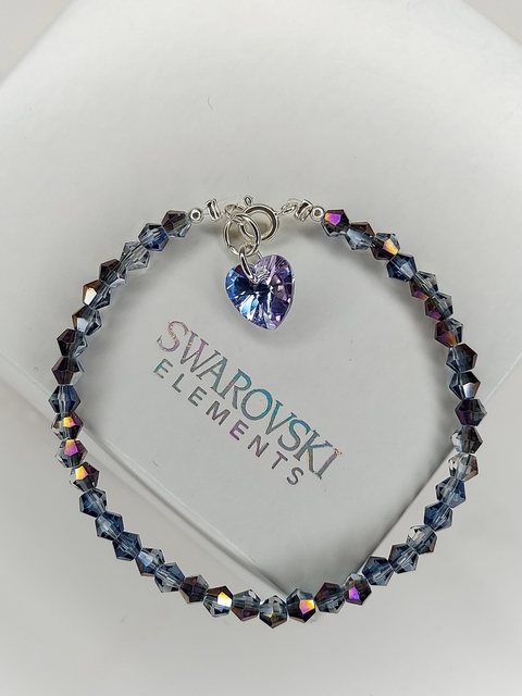 Pulsera Plata 925 con cristal Swarovski