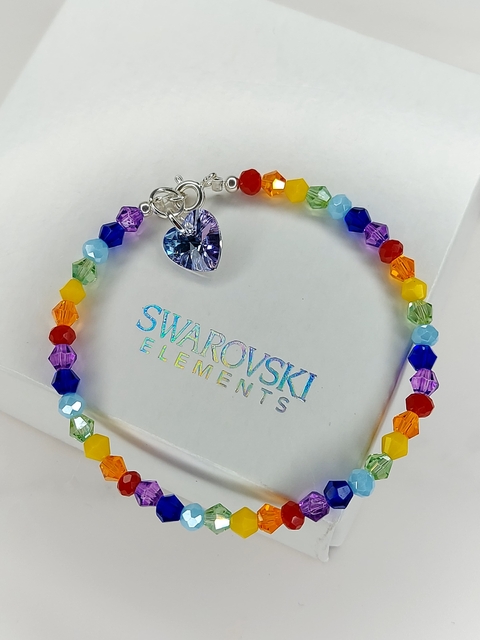 Pulsera Plata 925 con cristal Swarovski