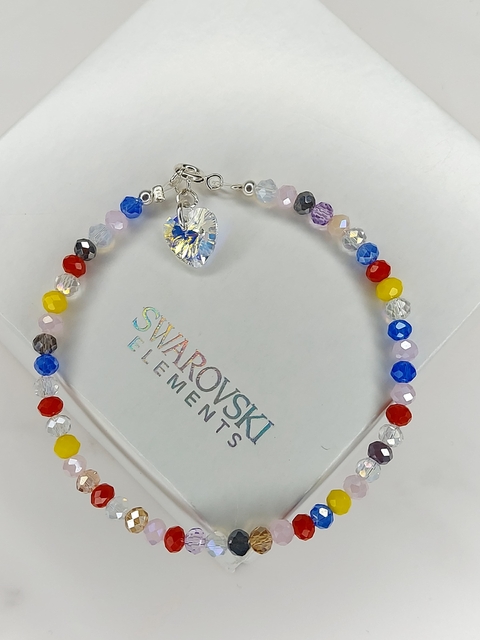 Pulsera Plata 925 con cristal Swarovski