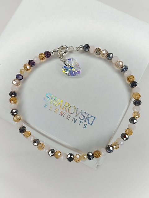Pulsera Plata 925 con cristal Swarovski