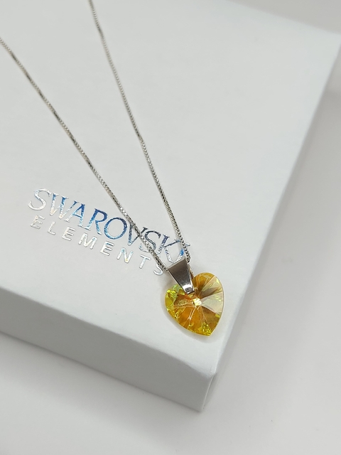 Conjunto Plata 925 con cristal Swarovski