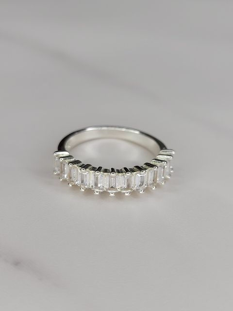 Anillo Sinfin Plata 925 con piedra Cubic - comprar online