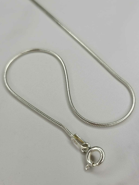 Cadena Cola de Rata Plata 925 - comprar online