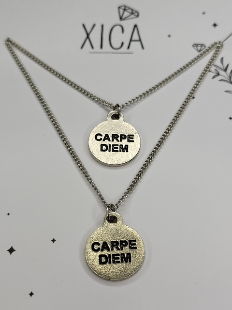 Conjunto Acero Quirurgico "Carpe Diem" para compartir - comprar online